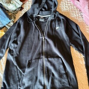 Nike Black Full-Zip Hoodie